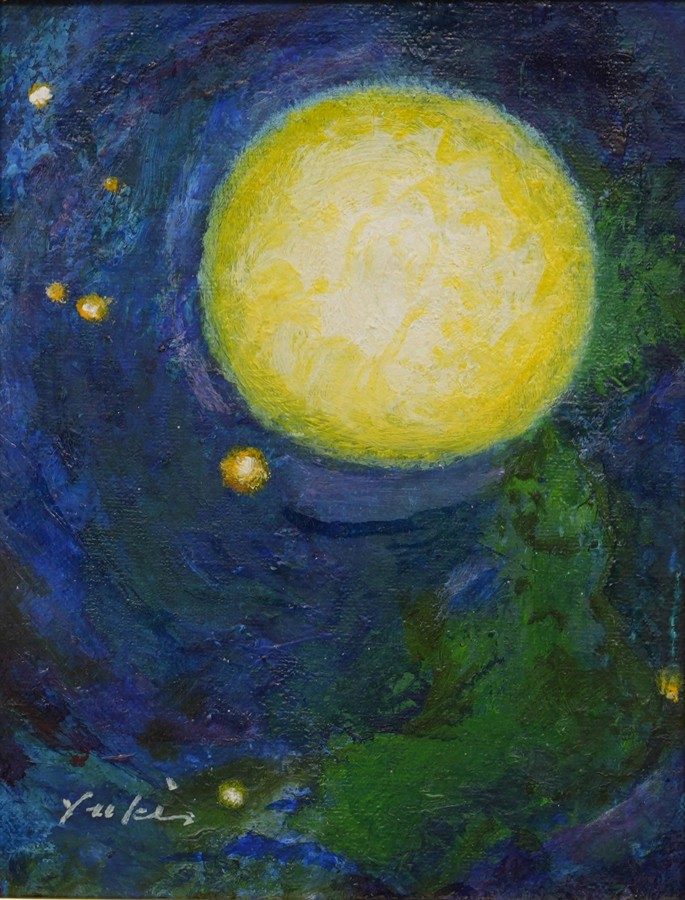 満月と火星